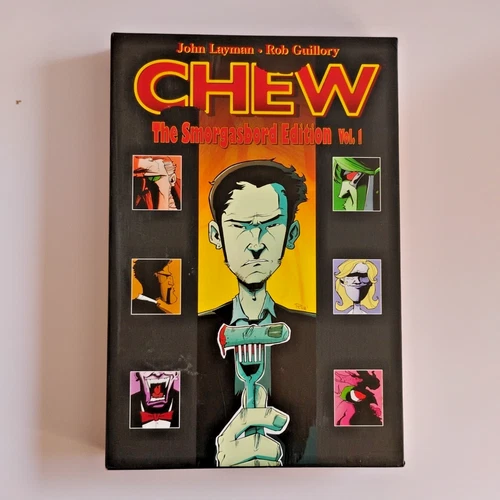 Chew #1 Image Comics 2012 Hardcover Slipcase Smorgasbord Edition Guillory Layman