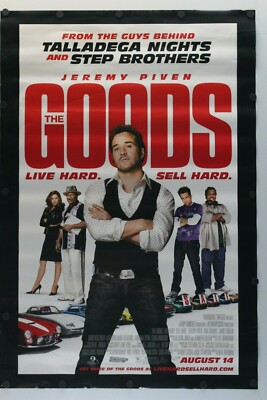 The Goods Live Hard, Sell Hard 2009 Double Sided Original Movie Poster 27'' x 40''