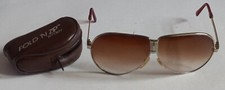 VINTAGE METAL TAIWAN R.O.C. AVIATOR Dark Lens AVIATOR SUNGLASSES