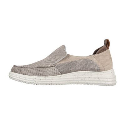 NWOB Skechers Proven–Renco Men’s Slip-On Shoes Brown Canvas & Suede Size‎ 8.5 Buy SKECHERS Mens Proven Renco Slip On Shoes Brown main image 3