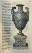 1876 Bryant Vase Poet William Cullen Bryant illustrated