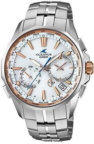 時計 CASIO OCEANUS OCW-S340-7AJF CASIO Oceanus Manta Solar Radio OCW-S3400E-7AJF Men's Watch