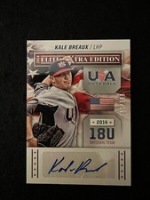 2014 E.E.E. USA Baseball Kale Breaux Auto #17 18U National Team🔥⚾️🔥