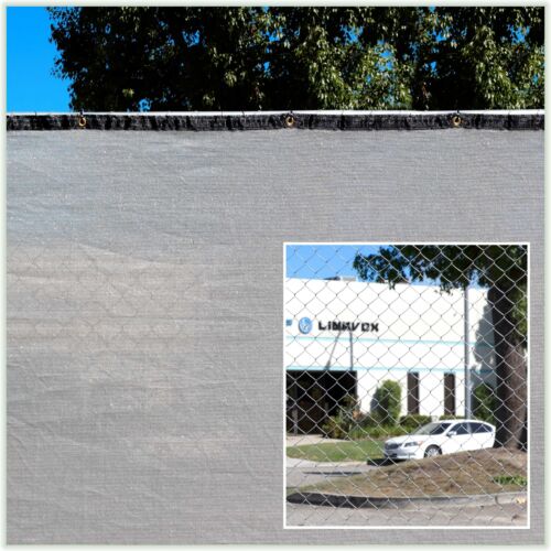 ColourTree Fence Privacy Screen Cover Mesh 4' 5' 6' 8' Black Green Beige Brown - Picture 21 of 36
