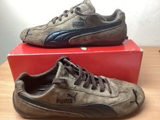 Puma Speed Cat Mens Vintage Trainers Size Uk 11 300460 35 Brown Excellent Old