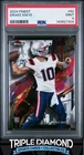 2024 Topps Finest Drake Maye Rookie Common Patriots PSA 9 Mint T602