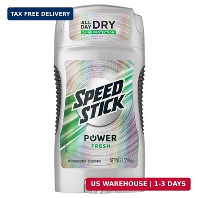 Speed Stick Antiperspirant/Deodorant, Fresh Scent, 3 Ounce Stick