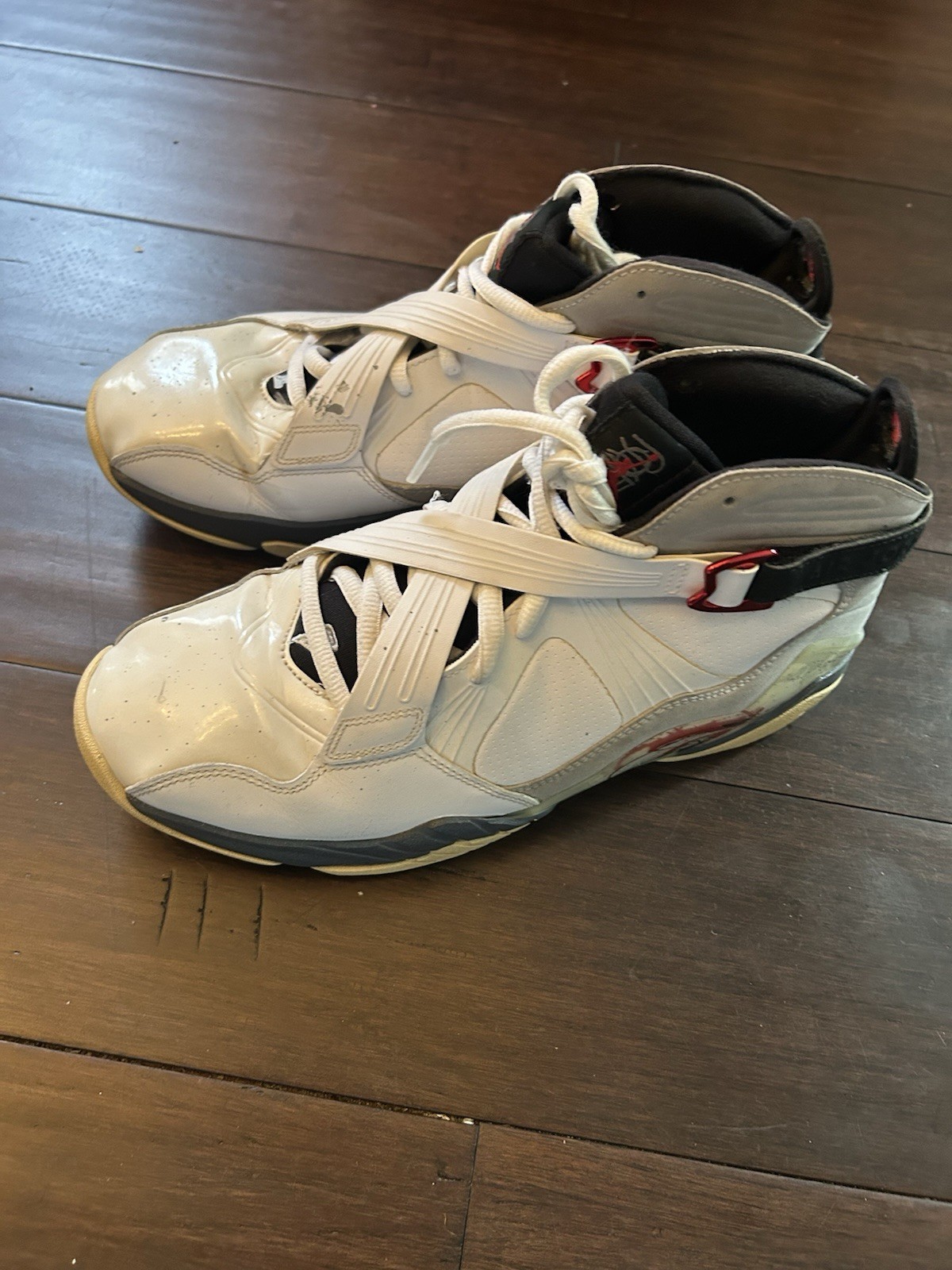 NIKE AIR JORDAN 8.0 VARSITY RED BASKETBALL SNEAKERS/SHOES MEN'S US SIZE 9.5 thumbnail 4