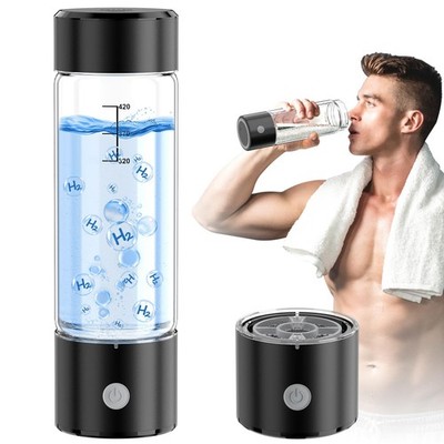 MOVOCA Hydrogen Water Bottle, 3Min 2200PPB Rapid Hydrogen Water Generator SPE...