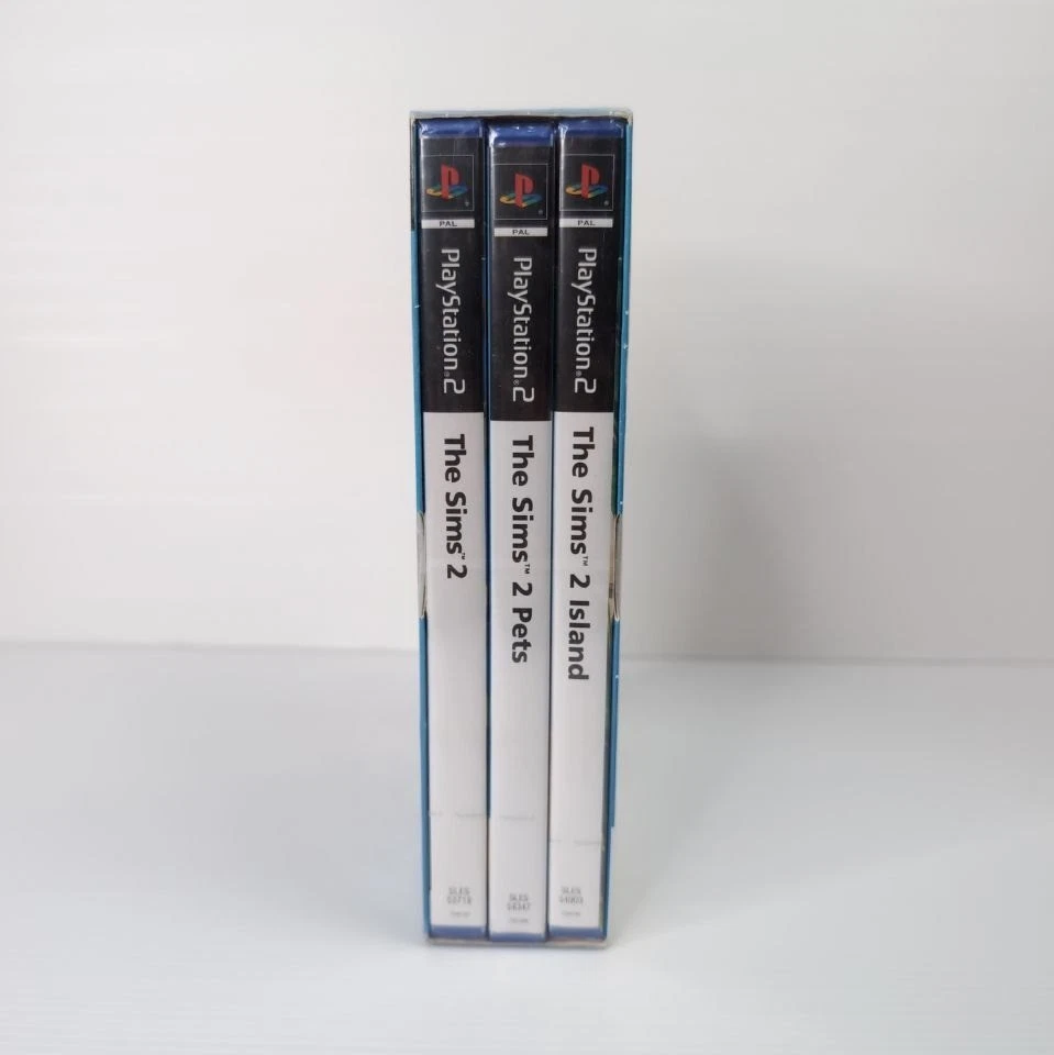 The Sims 2 Triple Collection Cofanetto NUOVO SIGILLATO ITALIANO Sony PS2 - Immagine 4 di 4