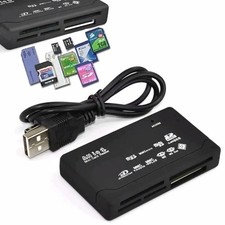 Memory Card Reader All in One 1 USB Adapter SD SDHC Mini Micro M2 MMC XD CF MS