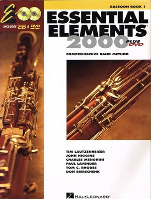 Essential Elements 2000 - Bassoon Book 1 - Comprehensive Band Method (HL008625..