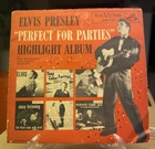Elvis Presley Perfect for Party's Highlighter Not for Sale RCA. SPA-7-37. EP