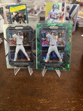 Kevin Alcantara 2023 Prizm Green Cracked Ice & 23’ Prizm Prospect 