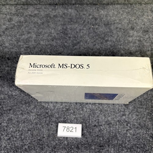 Microsoft MS-DOS 5 Operating System Software Vintage PC New Sealed Rare Spring - Picture 6 of 6