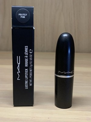 MAC Satin Lipstick Politely Pink Full Size 3g Authentic New