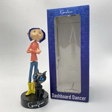 Laika CORALINE Dashboard Dancer 6.5” Figurine w/Wuss Puss Surreal Entertainment.