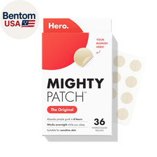 Hero Cosmetics Original Nighttime Acne Pimple Patches, 36 Ct