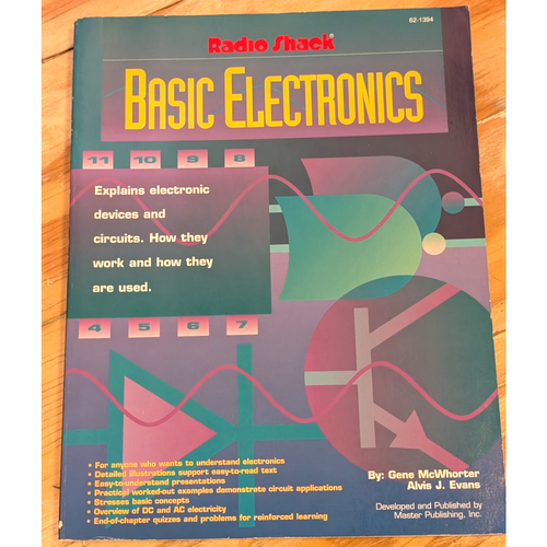 Radio Shack Basic Electronics Manual 1994 (62-1394) {P8508} Vintage ...