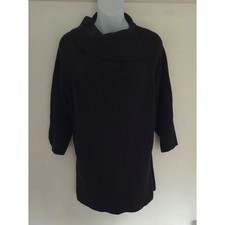 COS wool blend cowl neck oversized knitted jumper size M medium