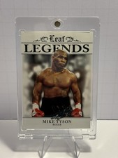 Mike Tyson 2022 Leaf Legends #LA-07 