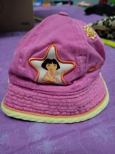 Retro Y2k Dora Explorer Pink Bucket Hat Infant