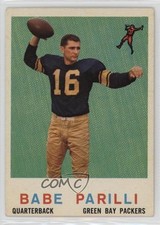 1959 Topps Babe Parilli #107 17vs