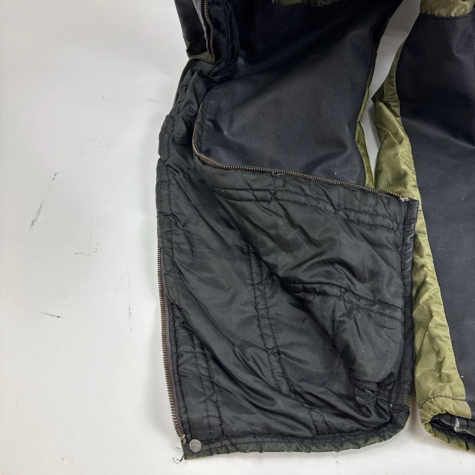 Walls Blizzard Pruf Ultra Green One Piece Insulated Snow Snowmobile Suit Large - Image 3 of 4