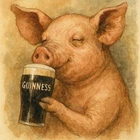 Guinness Beer Vintage Poster Print 12x8in Metal Sign  Pint Irish Lager dw