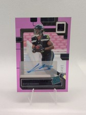 2022 Clearly Donruss - RR Kenneth Walker III #68 Purple Autographs /175 (AU, RC)