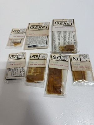 S.E Ltd 1/24 to 1/25 Chairs & Utility Parts