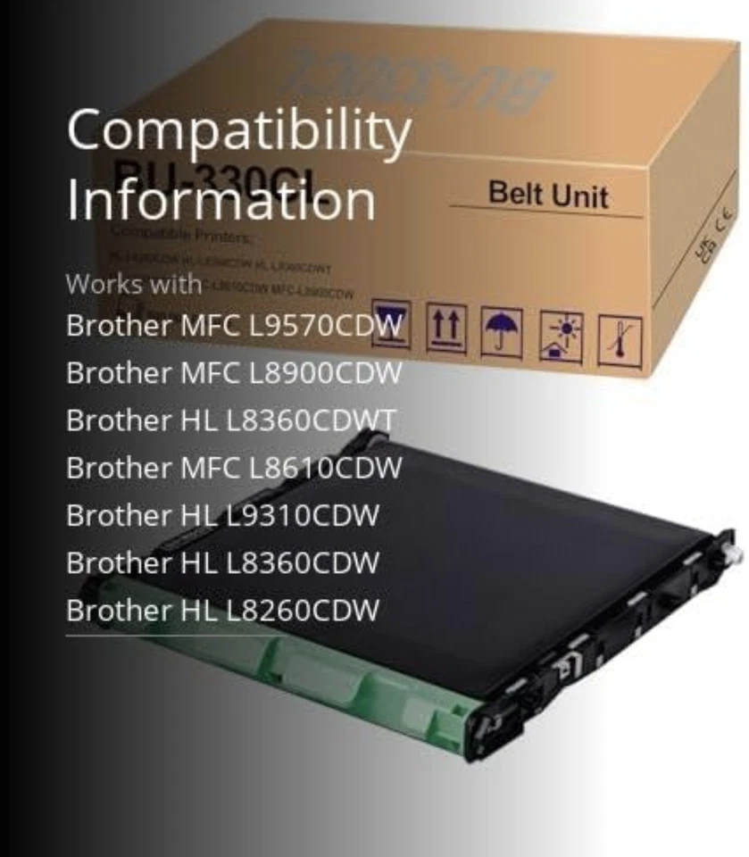 NUEVO Cinturón de transferencia genuino Brother HL-L8260CDW HL-L9310cdwt MFC-L8610 BU-330CL Foto 3 de 4