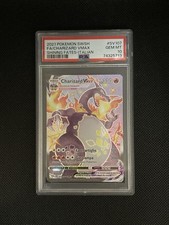 Carta Pokémon Charizard VMAX Rara Segreta SV107/SV122 ITA 2021 PSA 10 Full Art
