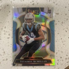 2025 Panini Select- Silver Prizm Concourse Tetairoa McMillan #44 (RC)