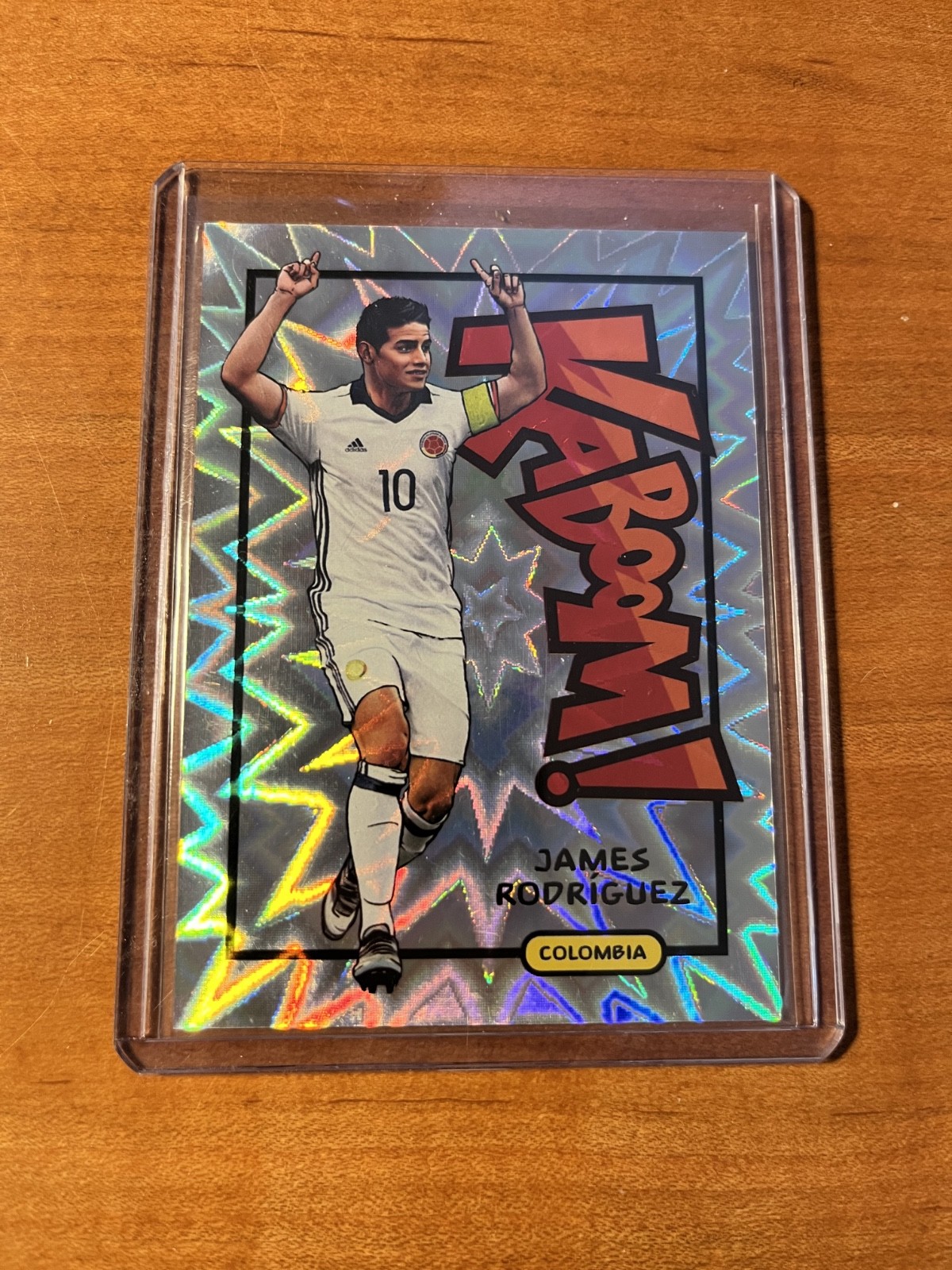 2017-18 Panini Select JAMES RODRIGUEZ KABOOM - Colombia Real Madrid