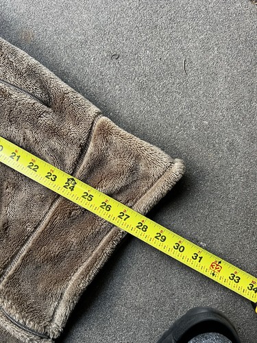 Vintage Mocha Brown Patagonia R4 Deep Pile Fleece, Size Large - Bild 7 von 7