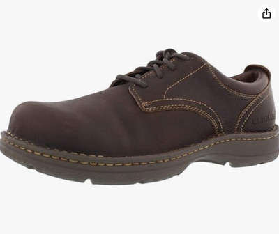 Carolina Opanka Aluminum Toe Oxford ESD SR Men's Brown Shoes Size 10 D