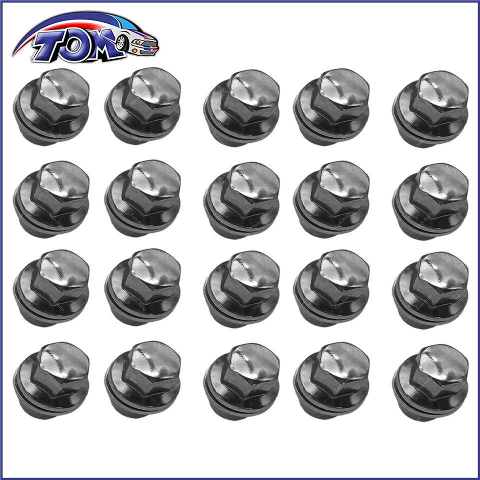 20x porca de roda M14-1.50 dianteira e traseira para Land Rover Range Rover Discovery LR3 - Imagem 2 de 4