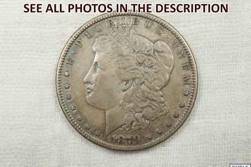 NobleSpirit Desirable 1879 Morgan SILVER Dollar XF / AU