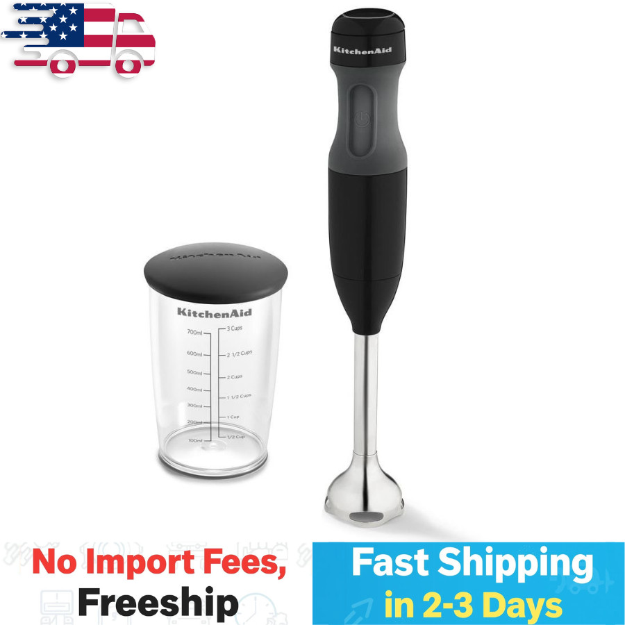 KitchenAid 2-Speed Hand Blender - Onyx Black