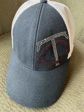 Minnesota Twins Hat Cap Women Blue Sequins Bling MLB Baseball Adjustable New Era