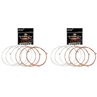A108 12-teiliges Set Akustikgitarrensaiten 009-045 Zoll 6 Saiten Gitarre6178