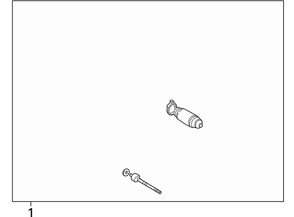 Portaequipajes y piñón de dirección Toyota Solara 1999-2003 M0KU5 Foto 3 de 3