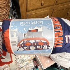 Dream Factory Full Ultra-Soft Microfiber Sports Theme Bedding Set for Kids/Teens