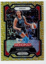 2024 Panini Prizm Monopoly WNBA Millionaire Gold Mojo /500 Haley Jones #43 1q03