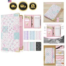 Server Books for Waitress, Faux Leather Server Book with Zipper Pocket, Cute ...