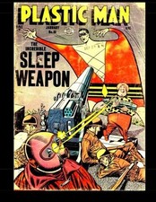 PLASTIC MAN 51: GOLDEN AGE SUPERHERO 1955 By Kari A Therrian  Magazines Comic