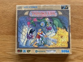 BRAND NEW! Dragon&rsquo;s Lair JAPAN Sega Mega CD Mega Drive Factory Sealed!