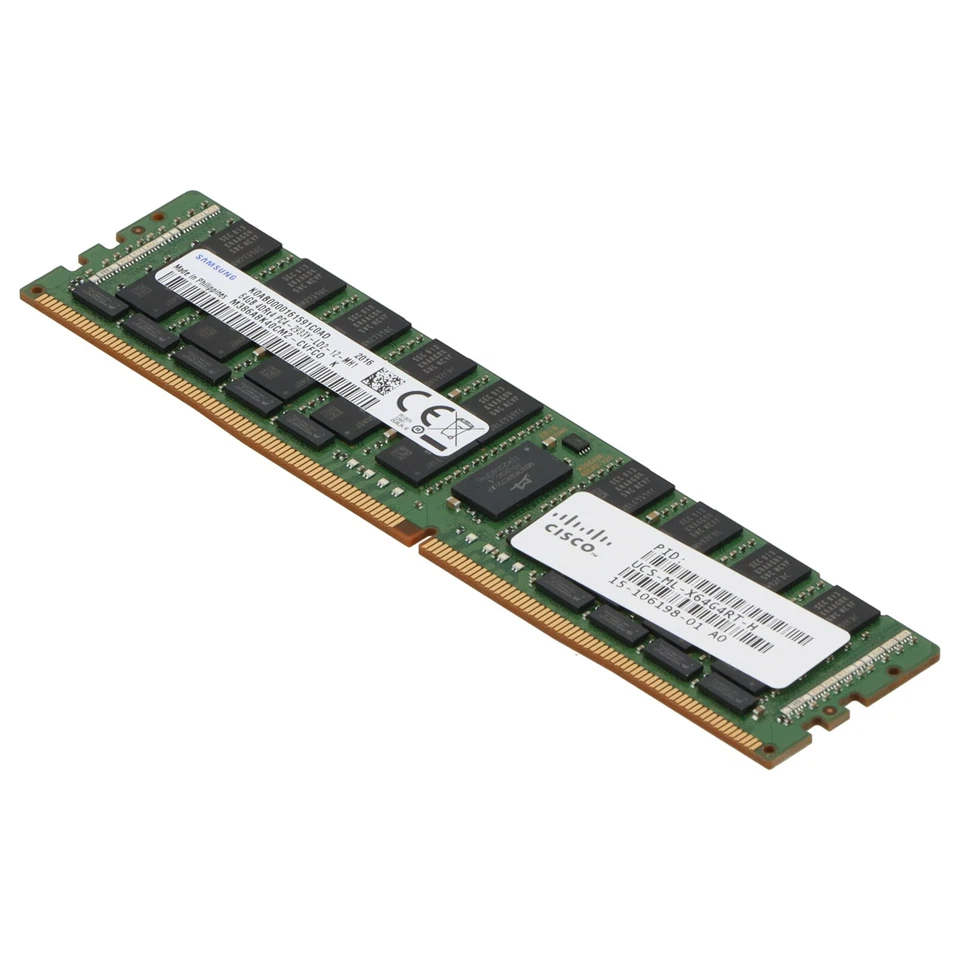 Cisco 64GB PC4-2933Y DDR4-RAM ECC LRDIMM 4R - UCS-ML-X64G4RT-H M386A8K40CM2-CVF - Bild 3 von 4