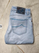 Jeans Uomo Jacob Cohen W33(47) Italiana Modello Type 625 C. Made In Italy